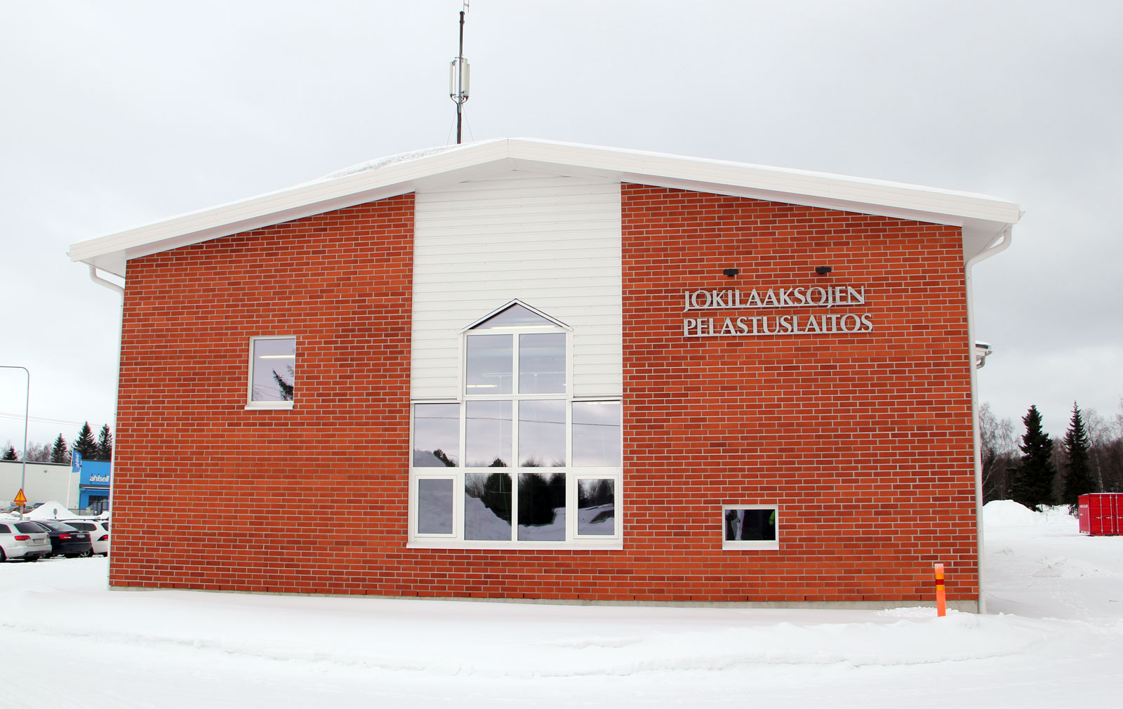 Raahen paloaseman muutos- ja laajennustyömaa