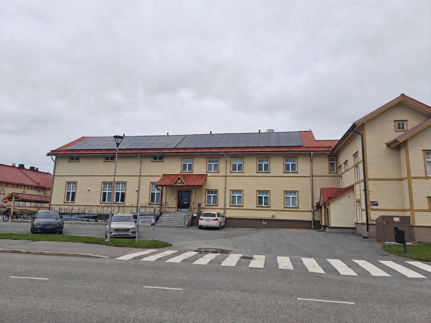 Raahen sairaalan Gellmannin H-osa peruskorjauksen jälkeen